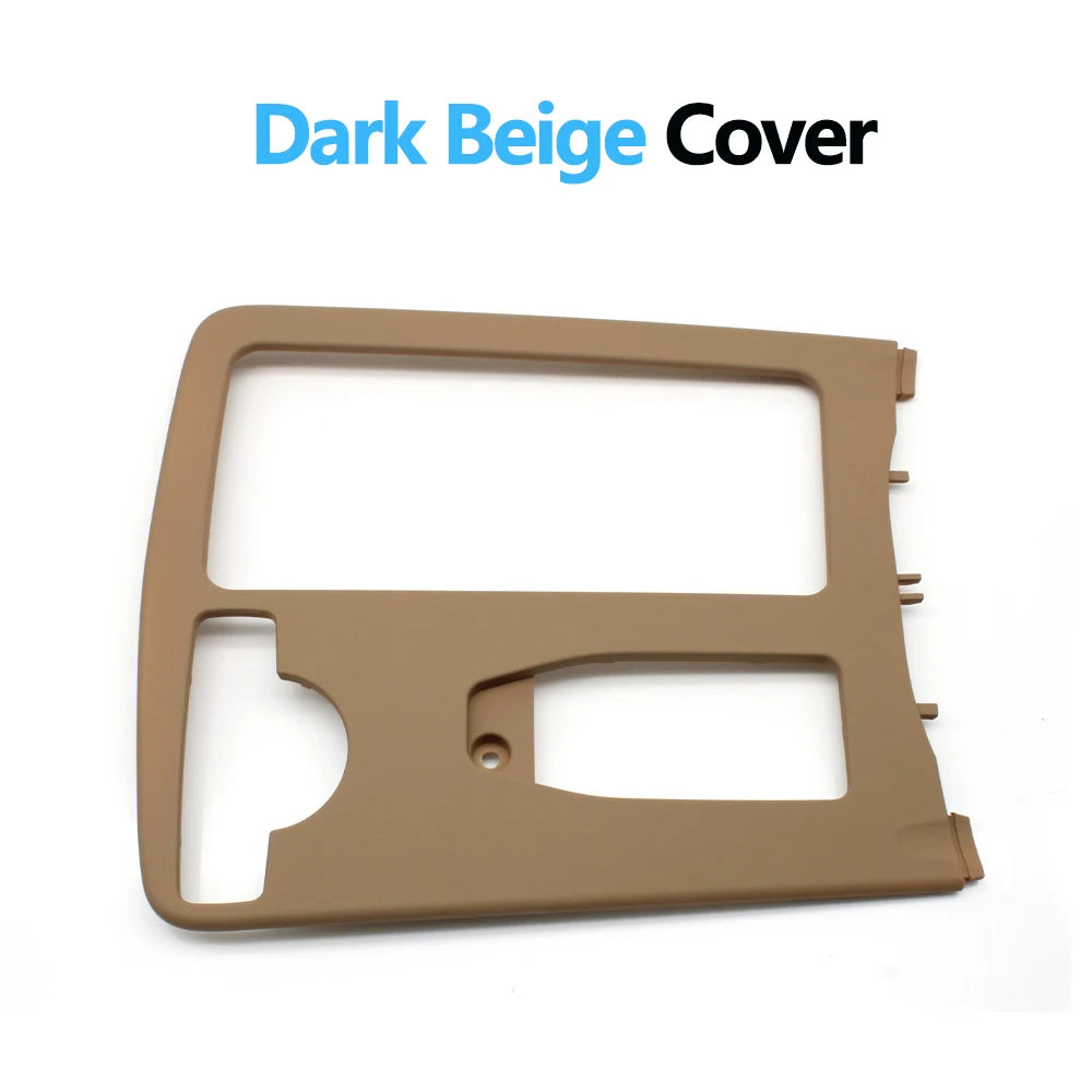 Central Console Drink Cup Holder Cover Shutter Outer Frame Cover For Mercedes Benz W204 C C180 C200 C220 E W207 W212 E260 E300