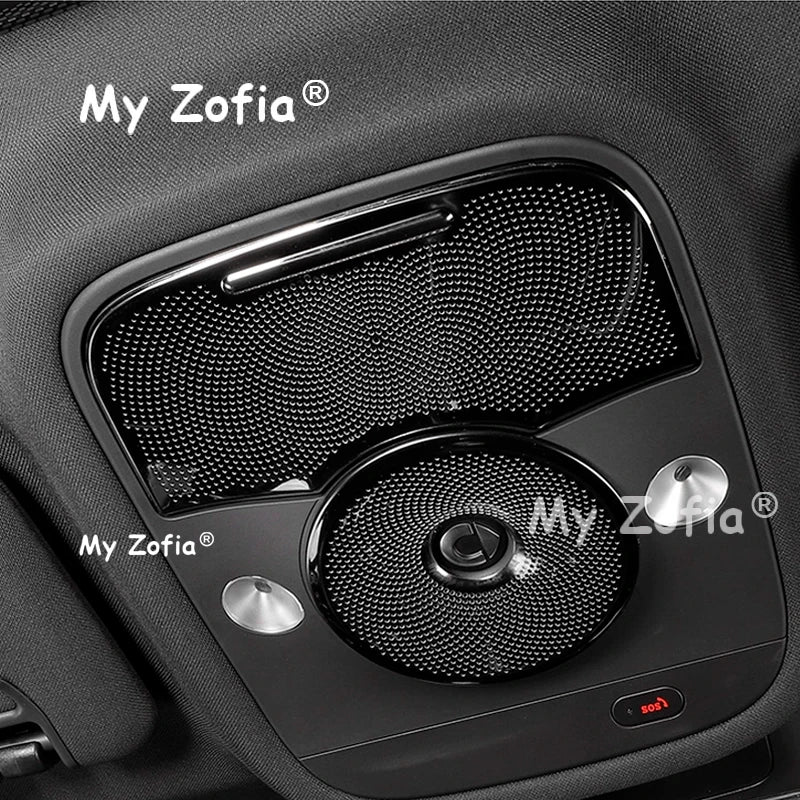 For Smart #3 2024 2025 2026 Car Stainless Steel Instrument air outlet cover Center additional angle