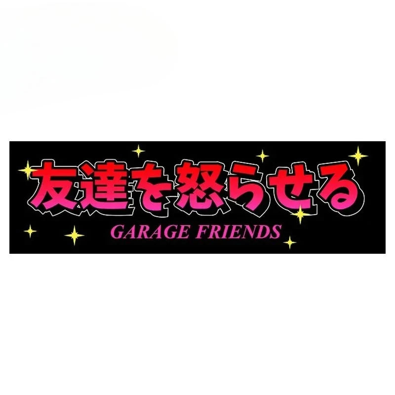 Custom PVC JDM Slap Sticker Vinyl Car Wrap Decal for Trunk Windows Motorcycle Camperv alternate view