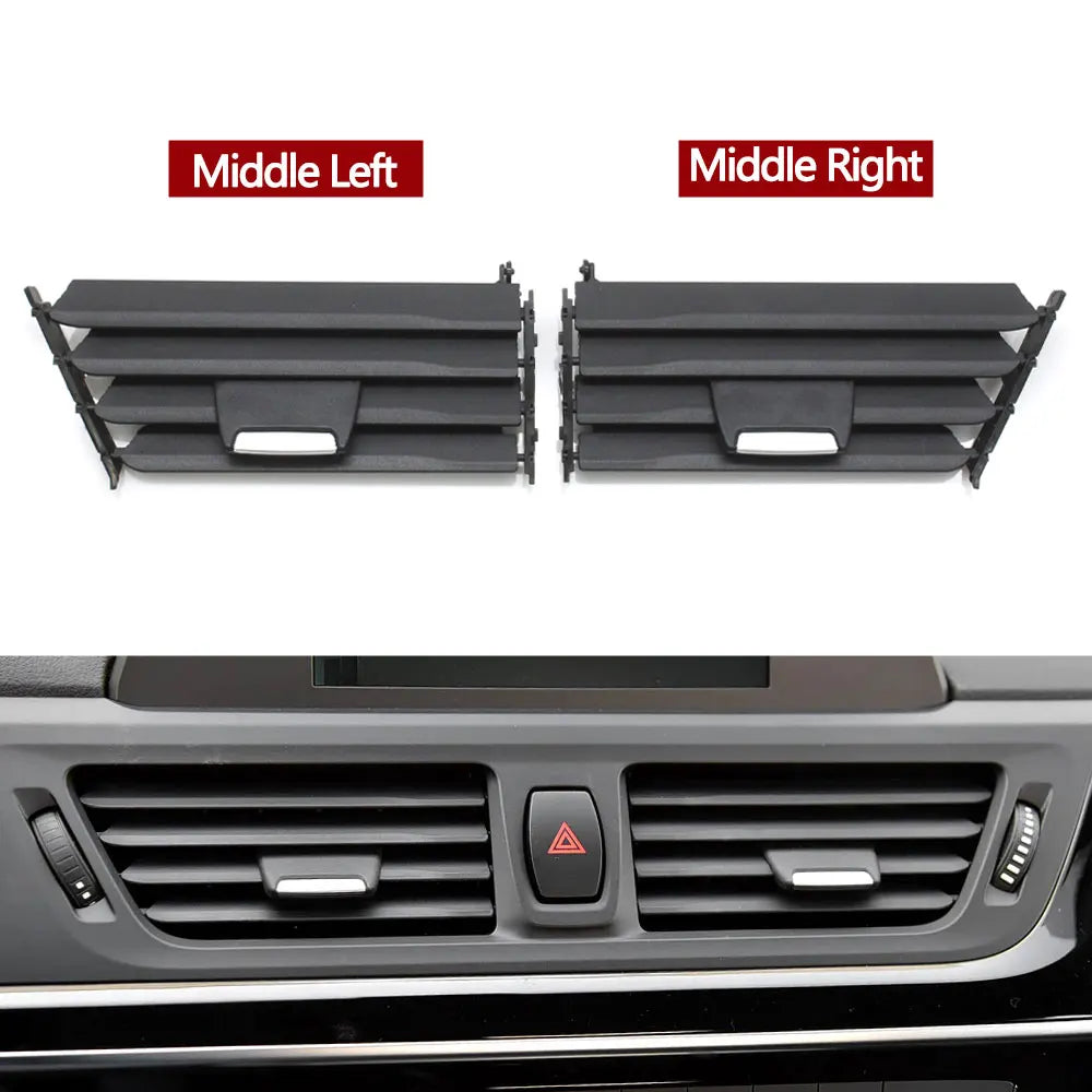 Car Dashboard Front Air Conditioning Left Right AC Vent Grill Outlet Clip Repair Kit For BMW 1 Series F52 2017-2023 64229328519