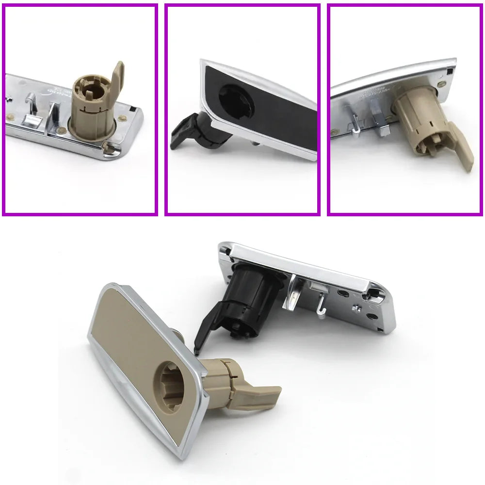W222 X222 Car Front Passenger Side Glove Box Lock Latch Handle Switch Cover Lid Grip Loc detail view