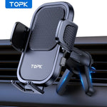 TOPK Car Phone Holder Mount | Upgraded Metal Hook Air Vent Phone Mount for All Phones alternate view