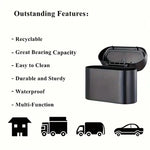 Car Trash Can with Lid, 4 Rolls of Garbage Bag additional angle