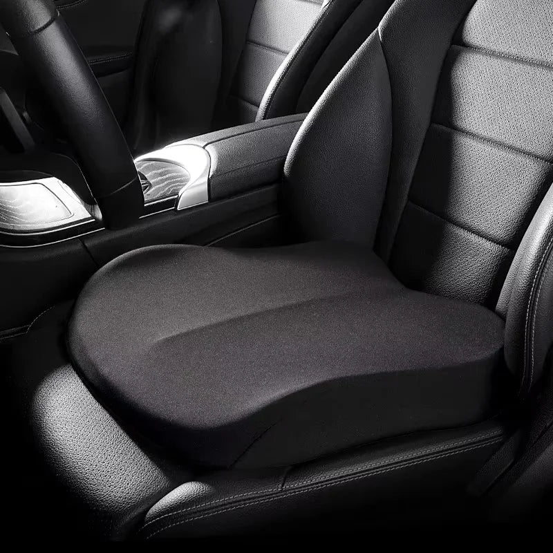 Elevated Car Seat Booster Mat with Breathable Design for Enhanced Comfort and Reduc additional angle