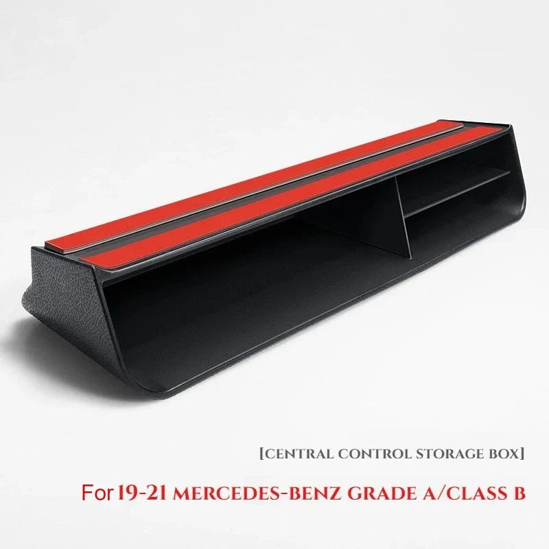 Car Central Control Storage Box for Mercedes Benz A B CLA GLB GLA GLE Class Storage and detail view
