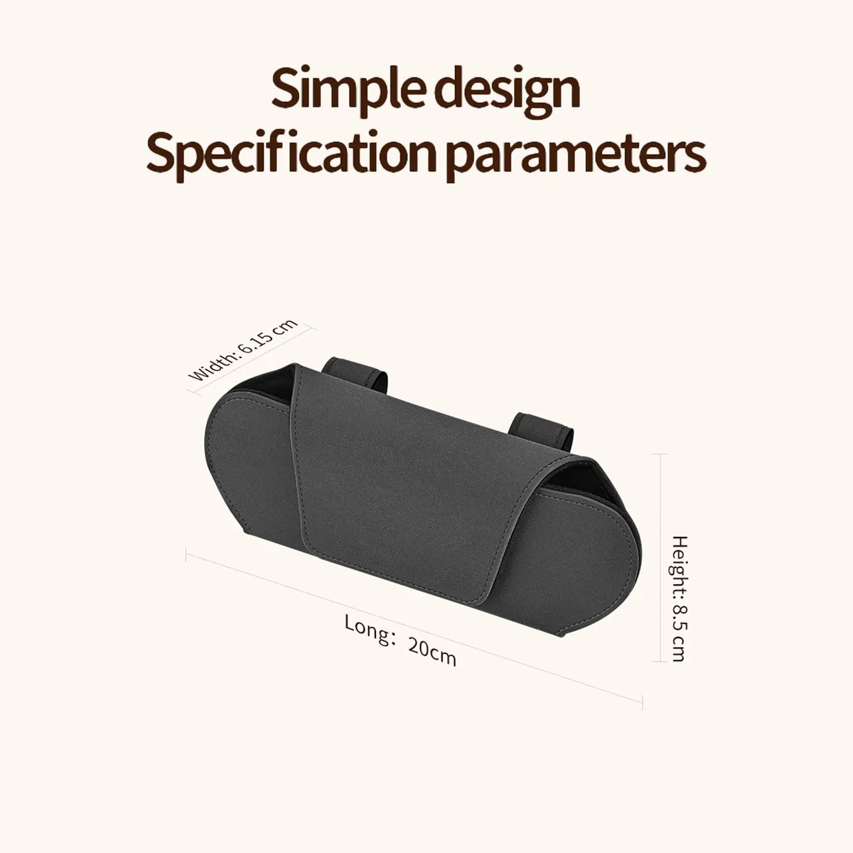 Magnetic Suction Car Glasses Case Car Sun Visor Storage Holder Car Interior High-end Sunglasses Box Auto Interior Accessories