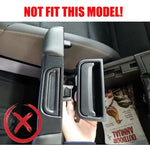 Car Chrome Black Center Console Latch Handle Plate Lid For Chevrolet Suburban Tahoe 2015 2016 2017 - 2020 GMC Yukon Replacement