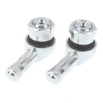 2* Aluminum Alloy Motorcycle Valve Stems | 90 Degree Tubeless Tire Valve for Rims detail view