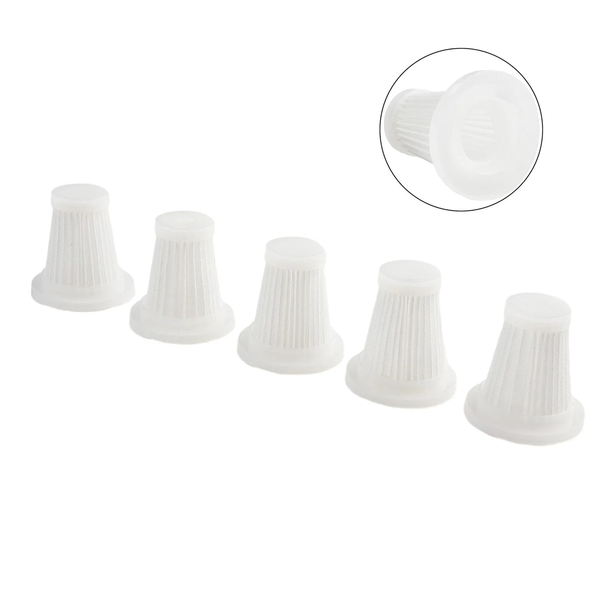 2/3/5/10/20 pcs Reusable Car Vacuum Cleaner Replace Accessories Washable Filters Hand lifestyle view