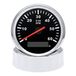 85mm Tachometer Gauge with Digital Hourmeter RPM Sensor | Universal for Car Boat lifestyle view