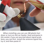 Car Shark Fin Antenna Universal Auto Radio Signal Aerials Roof Antennas Car Styling Automobile Decoration Exterior Accessories