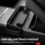 YZ Center Console Armrest Storage Box For Tesla Model 3 Y YL Glasses Tray Organizer Car Interior Accessories Support Car Glasses