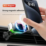 2026 NEW Style Magnetic Stand Wireless Car Charger MacSafe Car Phone Holder Fast Charging Station for iPhone15 14 13 12 Pro Max