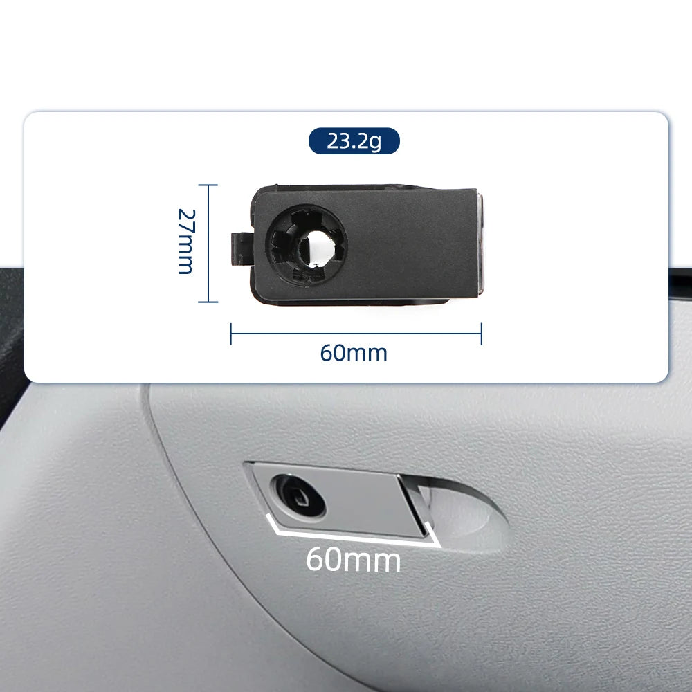 Complete Dash Board Glove Box Lid Cover Switch Toolbox Latch Handle For Mercedes Benz close-up view