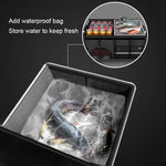 Foldable Trunk Storage Box Waterproof Oxford Cloth 110L alternate view