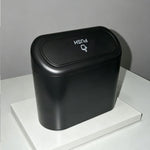 Car Trash Can, Mini Leakproof Trash Can for Car Desk, Thickened Garbage Bags Included, close-up view