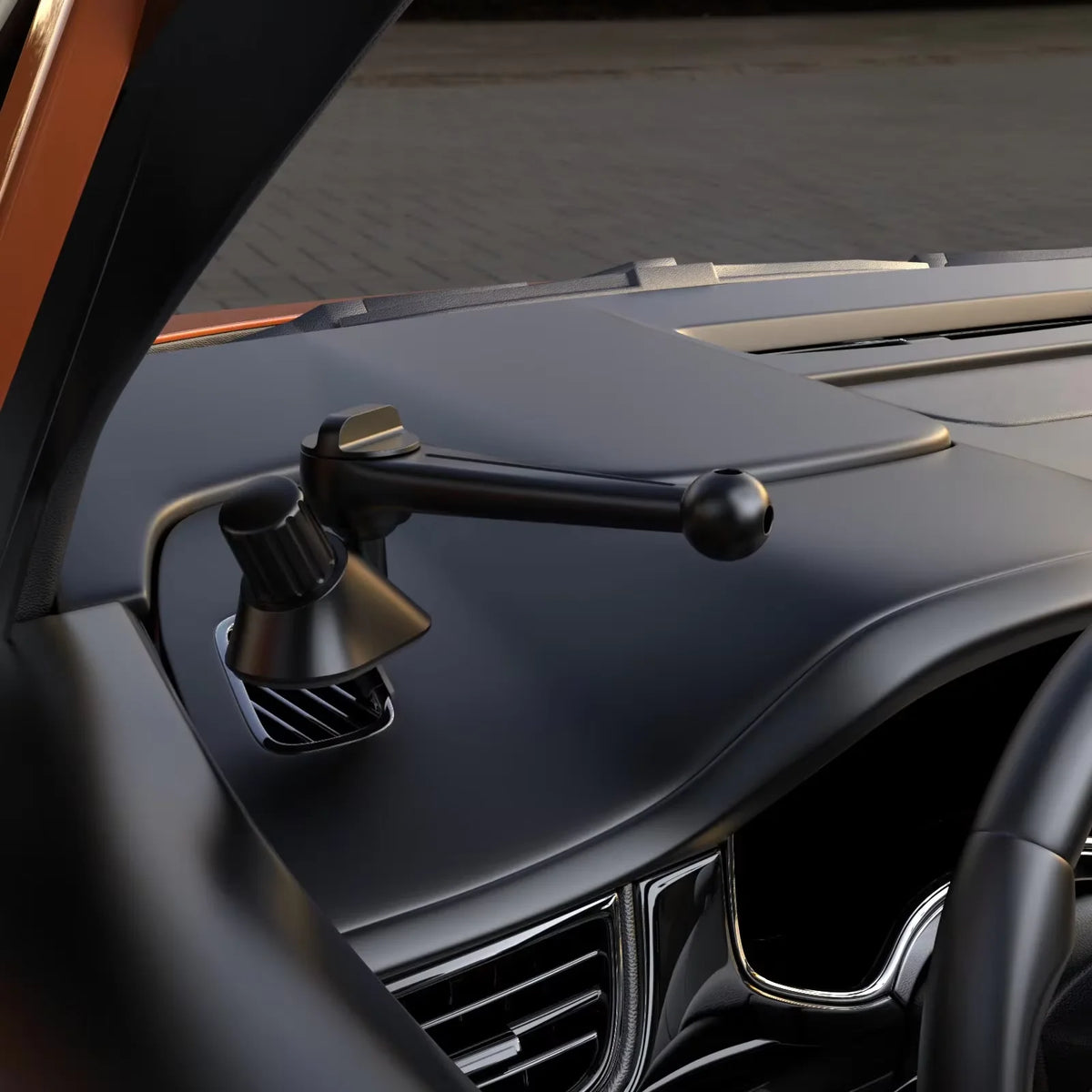 Universal 17mm Ball Head for Car Air Vent Clip Phone Mount
