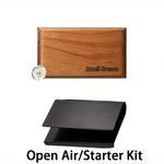 Wooden Car Air Freshener | 6 Scents Auto Scent Diffuser - Long-Lasting Amber Odor R additional angle