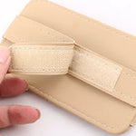 Leather Sun Visor Organizer Storage Pocket Bag