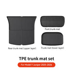 YZ for Tesla Model Y Juniper 2026 Floor Mats | All-Weather Protection Set with Door S alternate view