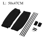 2pcs 50cm Car Sun Shade Side Window Curtain | Foldable UV Protection Auto Accessories lifestyle view