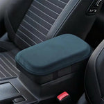 【M】Car Armrest Cushion Booster Pad Central Armrest Box Plush Pad Protection Cover Anti Scratch Universal Heightening Pad