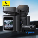 Baseus 3K Dash Cam VD1 Front and Rear Cam HD Built-in GPS Galileo Supercapacitor Car DVR Car Camera