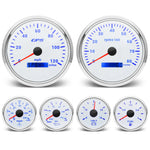 6 Gauge Set with GPS Speedometer, Tachometer, Voltmeter, and Sensors | 110mm and 52mm alternate view