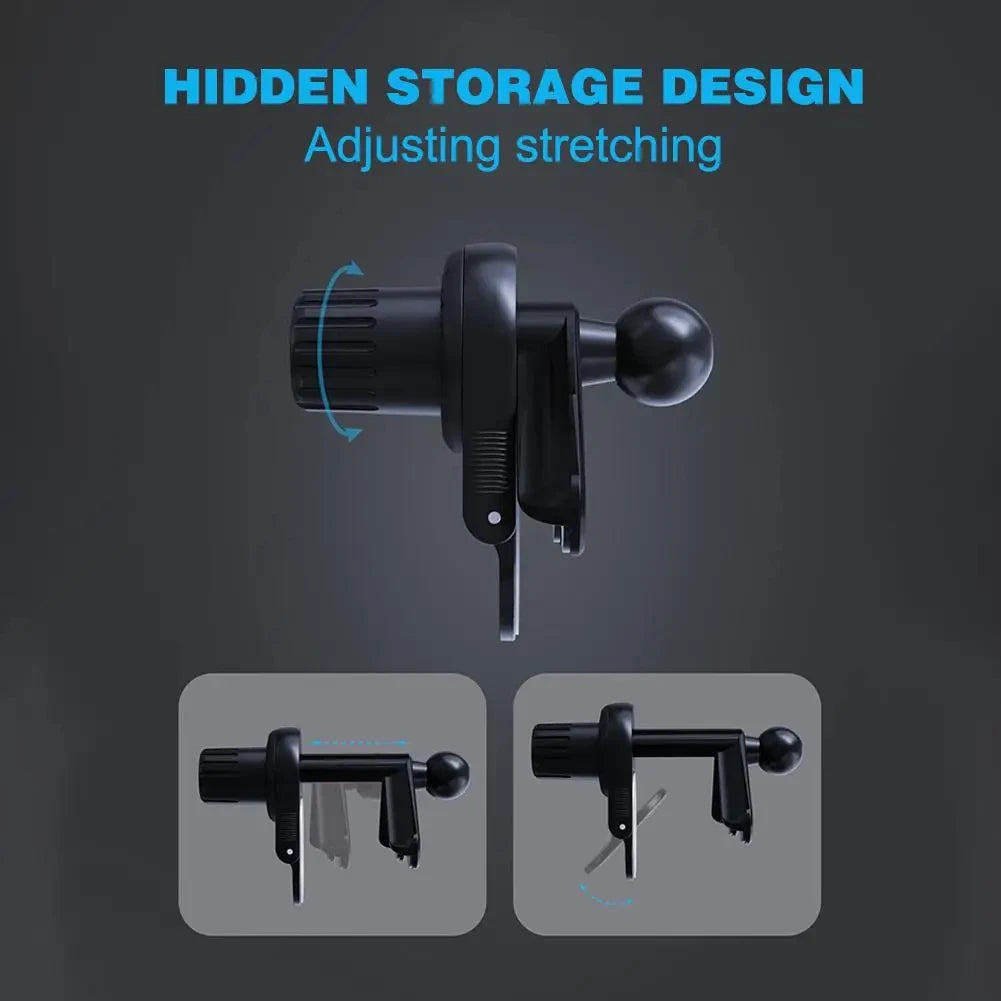 Mobile Phone Holder Base for Car Display Screen | Universal 17mm Ball Head GPS Brac additional angle