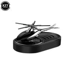Car Air Freshener Helicopter Solar Power Plane Fragrance Diffuser Ornament Perfume Freshener Auto Accessories Dashboard