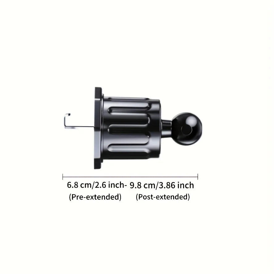 Lcars Mobile Phone Car Mount, Car Dashboard Air Vent Mount, In-Car Phone Holder with Navigation Support That Does Not Block the Line of Sight