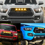 Universal LED Car Front Grille Lights | Eagle Eye Lamp with Harness for Pickup, Off-Road detail view
