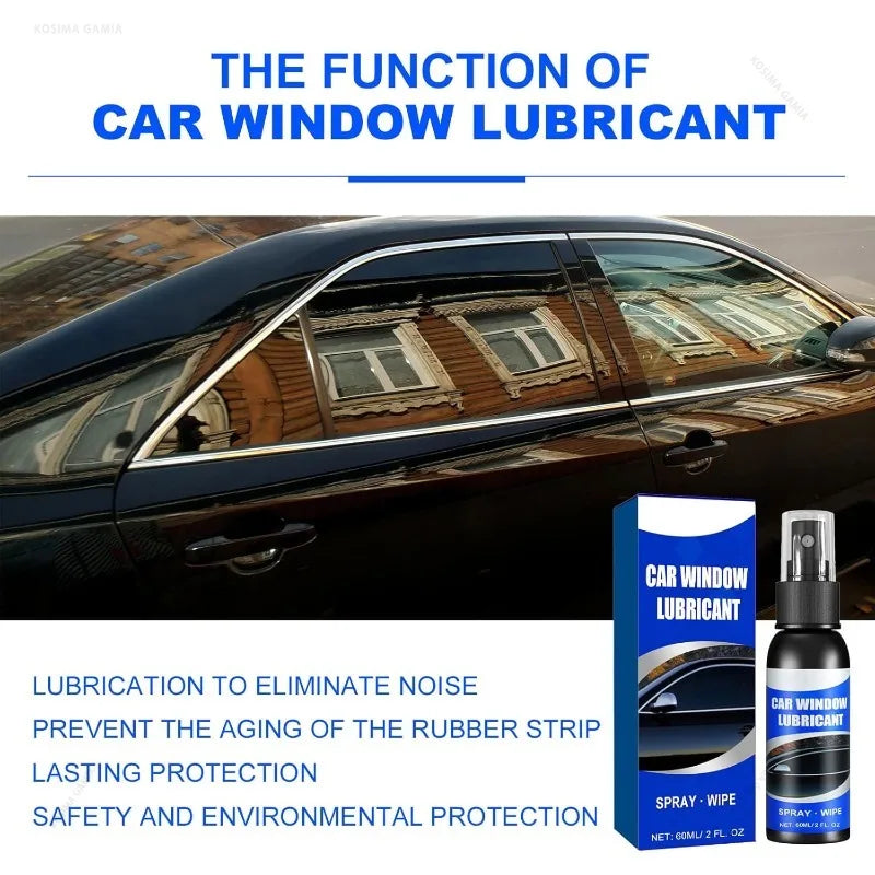 Universal 60ml Window Lubricant Cleaning Agent Rubber Door Rubber Strip Car Softeni additional angle