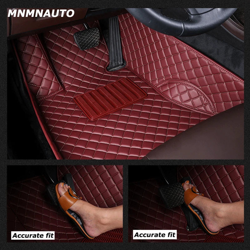MNMNAUTO Custom Car Floor Mats For Jeep Patriot 2007-2017 Auto Carpets Foot Coche Accessorie