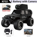 KF32 1:64 RC Mini Climbing Car With LED Light and HD Camera Radio Remote Control Cars alternate view