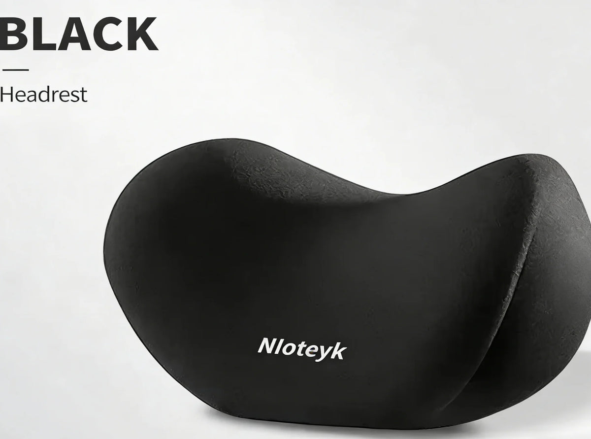 Memory Foam Car Neck Cushion Car Lumbar Support For Car Supplies Universal Neck Pillow close-up view