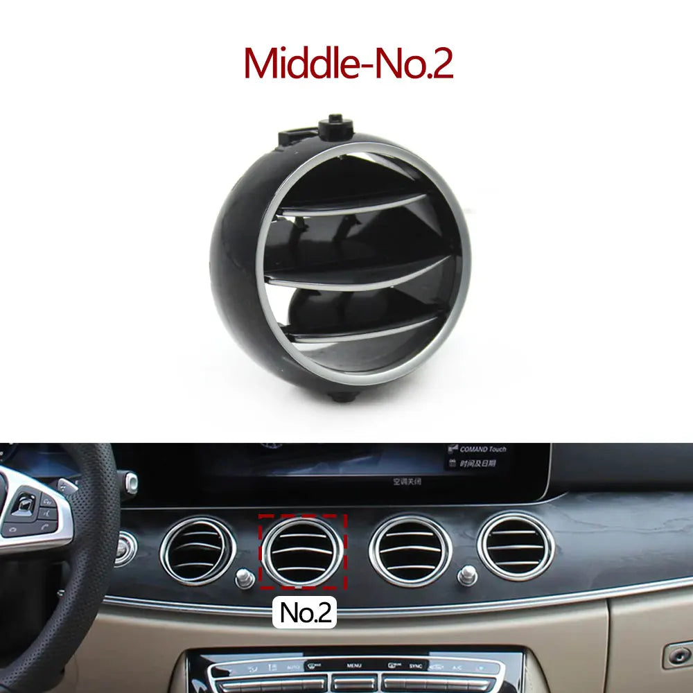 90%New Car Front Dashboard Air Conditioner AC Vent Grille Outlet Cover Panel For Benz E Class W213 2016-2023 E200 E230 E300 E350