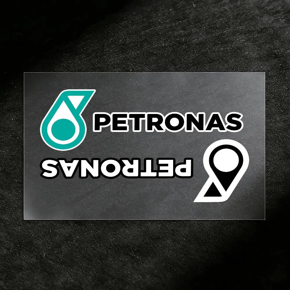 PETRONAS Moto Vinyl Sticker Waterproof Decal for Car Body Bumper Windows Motorcycle Laptop Wall Tuni