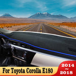 Car Dashboard Cover Dash Anti-UV Mat For Toyota Corolla E180 E150 2006-2018