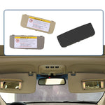 For Volvo Sun Visor Makeup Mirror Glass Cover Light Lamp Cap Lid For XC60 XC90 S80 XC70 V70 Car Roof Sunvisor