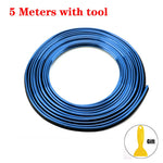 Car Moulding Decoration Flexible Strips1/3/5M Interior Auto Mouldings Car Cover Trim lifestyle view