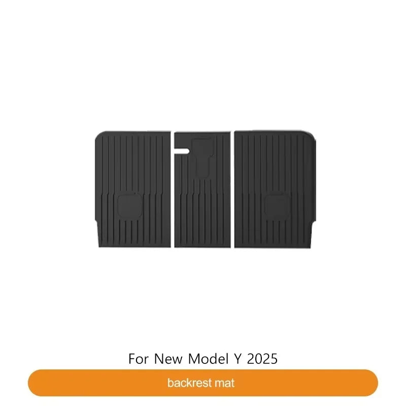Tesla Model Y Juniper 2025 Floor Mats | Double Layer TPE, Waterproof, Non-Slip, Trunk alternate view