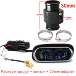12V 24V Digital Water Temperature Gauge with Volt Meter | 2-in-1 Car Gauge with Senso lifestyle view