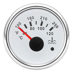 52mm Marine Boat Water Temp Gauge | 40-120℃ Water Temperature Meter for Car Auto Moto alternate view