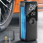 CARSUN Rechargeable Air Pump Tire Inflator | Portable Cordless Digital Compressor for Car, Motorcycl