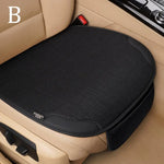 Car Breathable Flax Seat Cover Universal Front Seat Anti Dust Anti Scratch Protector C close-up view