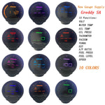 10 Colors Greddi Sirius LCD Racing Gauge Set | No Controller Required additional angle
