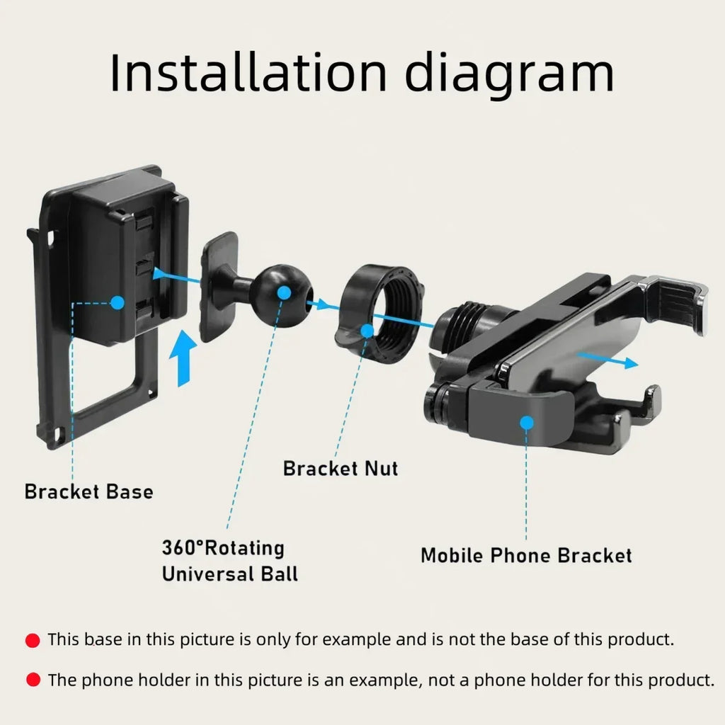 Mercedes Benz GLA X156 250 2015-2019 Car Phone Holder | 360 Rotatable 15W Wireless Charg detail view