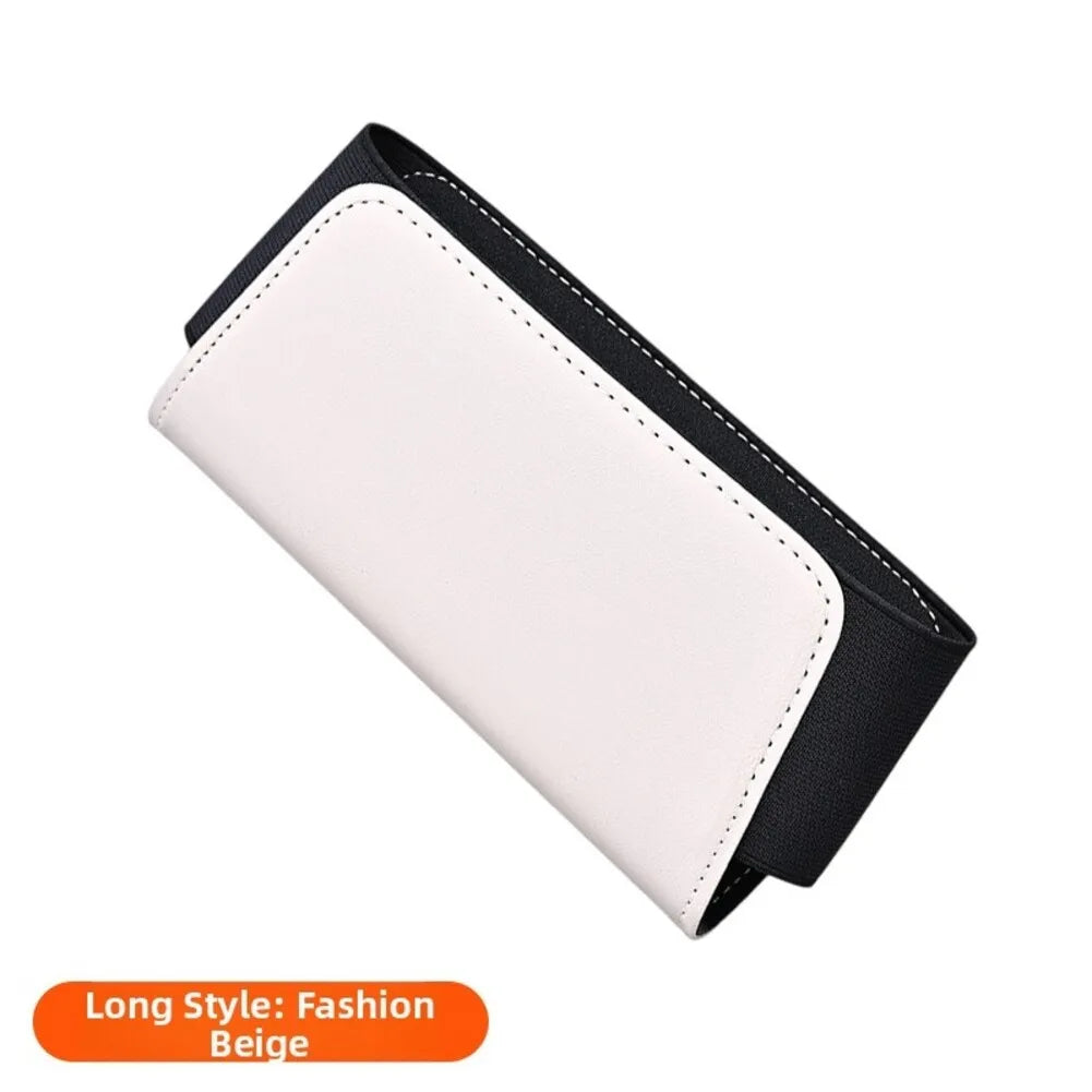 Car Organizer Car Seat Side Pocket Sunglasses Holder Phone Pocket Wallet Pocket Eas additional angle