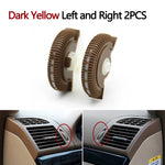 2PCS Set Car Front Rear Air Conditioning AC Vent Rolling Wheel For Mercedes BENZ E Class W211 E220 E280 E320 E350 E55
